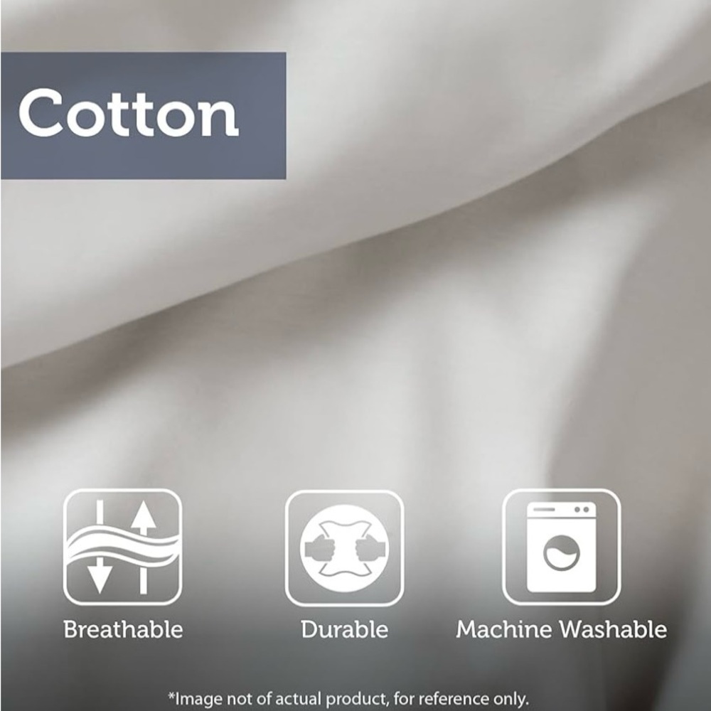 Madison Park Kate White Cotton Seersucker Duvet Cover Set King - Picture 3 of 8